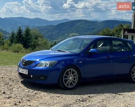 Синий Мазда 3, объемом двигателя 1.56 л и пробегом 247 тыс. км за 6500 $, фото 1 на Automoto.ua