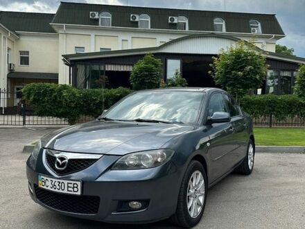 Синий Мазда 3, объемом двигателя 1.6 л и пробегом 201 тыс. км за 4900 $, фото 1 на Automoto.ua