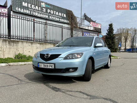 Мазда 3 2008 у Києві на Automoto.ua Синій Мазда 3, об'ємом двигуна 1.6 л та пробігом 255 тис. км за 4800 $, фото 1 на Automoto.ua