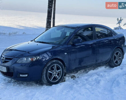 Синий Мазда 3, объемом двигателя 1.6 л и пробегом 131 тыс. км за 6499 $, фото 1 на Automoto.ua