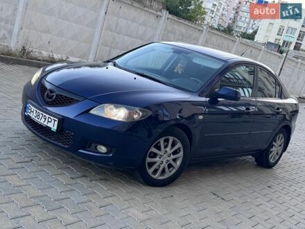 Синий Мазда 3, объемом двигателя 1.6 л и пробегом 250 тыс. км за 5500 $, фото 1 на Automoto.ua