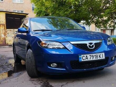 Синий Мазда 3, объемом двигателя 1.6 л и пробегом 170 тыс. км за 6500 $, фото 1 на Automoto.ua