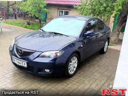 Синий Мазда 3, объемом двигателя 1.6 л и пробегом 0 тыс. км за 5200 $, фото 1 на Automoto.ua
