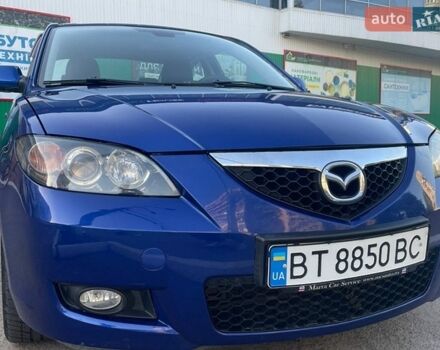Синий Мазда 3, объемом двигателя 1.6 л и пробегом 157 тыс. км за 5500 $, фото 1 на Automoto.ua