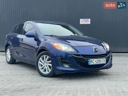 Синий Мазда 3, объемом двигателя 2 л и пробегом 178 тыс. км за 7490 $, фото 1 на Automoto.ua