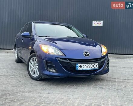 Синий Мазда 3, объемом двигателя 2 л и пробегом 179 тыс. км за 6490 $, фото 1 на Automoto.ua
