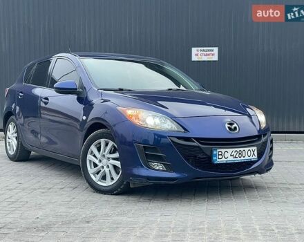 Синий Мазда 3, объемом двигателя 2 л и пробегом 179 тыс. км за 7350 $, фото 1 на Automoto.ua