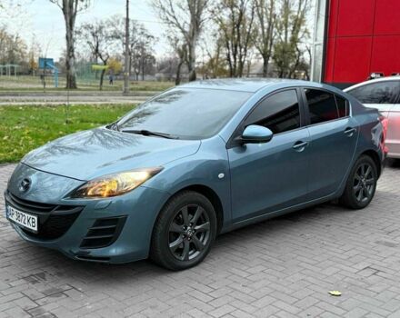 Синий Мазда 3, объемом двигателя 1.6 л и пробегом 228 тыс. км за 5950 $, фото 1 на Automoto.ua