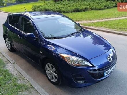 Синий Мазда 3, объемом двигателя 1.6 л и пробегом 227 тыс. км за 6600 $, фото 1 на Automoto.ua
