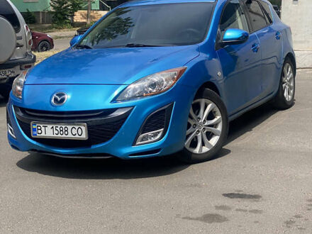 Синий Мазда 3, объемом двигателя 1.56 л и пробегом 286 тыс. км за 4999 $, фото 1 на Automoto.ua