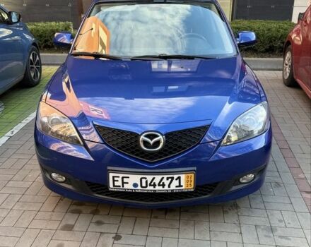 Синий Мазда 3, объемом двигателя 1.6 л и пробегом 220 тыс. км за 6800 $, фото 1 на Automoto.ua