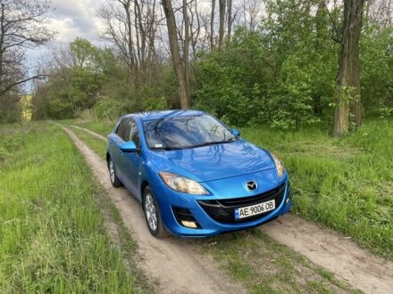 Мазда 3 2009 у Дніпро (Дніпропетровську) на Automoto.ua Синій Мазда 3, об'ємом двигуна 1.6 л та пробігом 129 тис. км за 7400 $, фото 1 на Automoto.ua