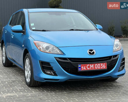 Синий Мазда 3, объемом двигателя 1.6 л и пробегом 189 тыс. км за 6700 $, фото 1 на Automoto.ua