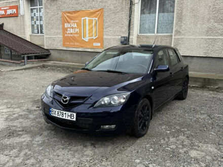 Мазда 3 2009 в Борщеве на Automoto.ua Синий Мазда 3, объемом двигателя 1.56 л и пробегом 225 тыс. км за 5500 $, фото 1 на Automoto.ua