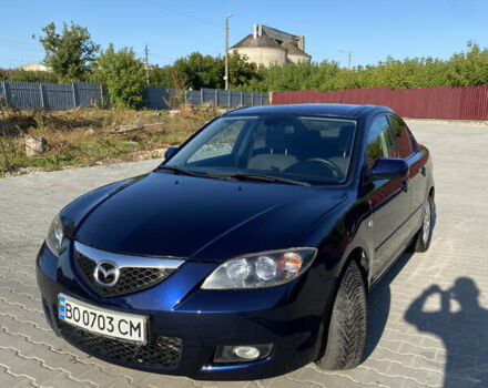 Синий Мазда 3, объемом двигателя 1.6 л и пробегом 212 тыс. км за 5900 $, фото 1 на Automoto.ua