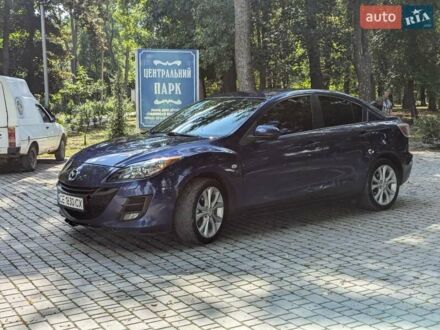 Мазда 3 2009 в Сокинянах на Automoto.ua Синий Мазда 3, объемом двигателя 1.6 л и пробегом 189 тыс. км за 5500 $, фото 1 на Automoto.ua