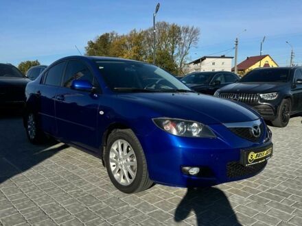 Синий Мазда 3, объемом двигателя 1.6 л и пробегом 136 тыс. км за 5821 $, фото 1 на Automoto.ua