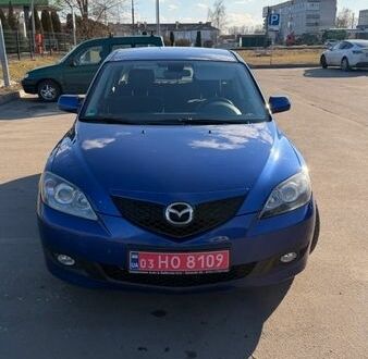 Синій Мазда 3, об'ємом двигуна 0 л та пробігом 160 тис. км за 6470 $, фото 1 на Automoto.ua