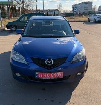 Синий Мазда 3, объемом двигателя 0 л и пробегом 160 тыс. км за 6470 $, фото 1 на Automoto.ua
