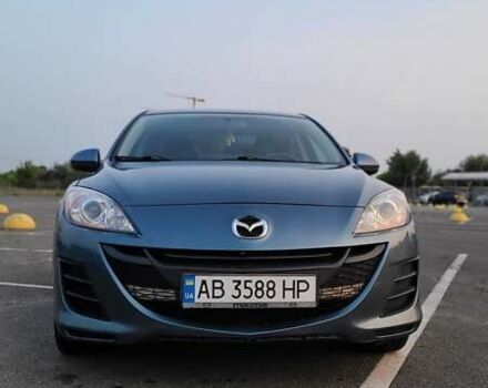 Синий Мазда 3, объемом двигателя 2 л и пробегом 220 тыс. км за 6400 $, фото 1 на Automoto.ua