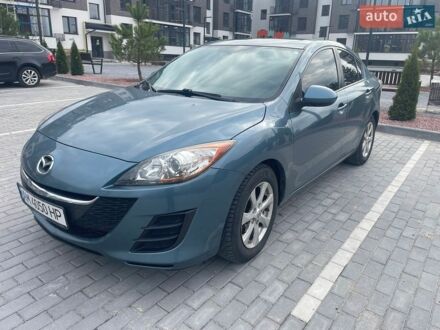 Синій Мазда 3, об'ємом двигуна 2 л та пробігом 190 тис. км за 5500 $, фото 1 на Automoto.ua