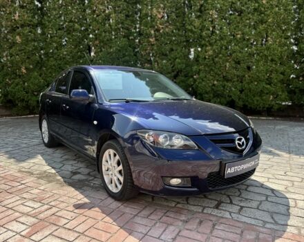 Синий Мазда 3, объемом двигателя 1.6 л и пробегом 80 тыс. км за 7000 $, фото 1 на Automoto.ua