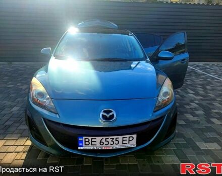 Синий Мазда 3, объемом двигателя 2 л и пробегом 192 тыс. км за 6400 $, фото 1 на Automoto.ua