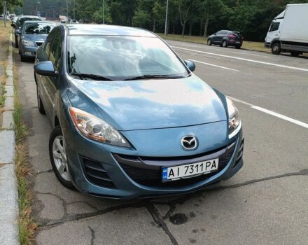 Синій Мазда 3, об'ємом двигуна 2 л та пробігом 135 тис. км за 8000 $, фото 1 на Automoto.ua