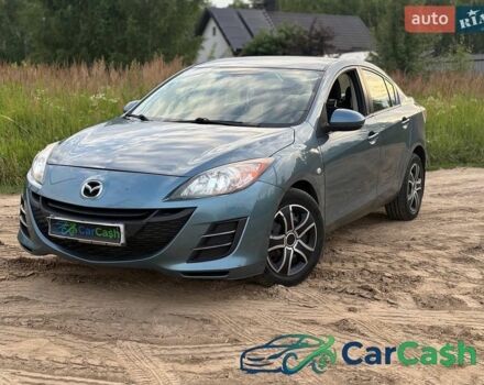 Синий Мазда 3, объемом двигателя 2 л и пробегом 250 тыс. км за 5600 $, фото 1 на Automoto.ua