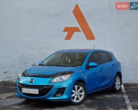 Синий Мазда 3, объемом двигателя 1.6 л и пробегом 188 тыс. км за 8990 $, фото 1 на Automoto.ua
