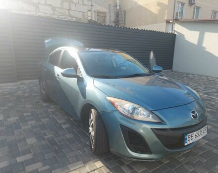 Синий Мазда 3, объемом двигателя 2 л и пробегом 190 тыс. км за 7200 $, фото 1 на Automoto.ua