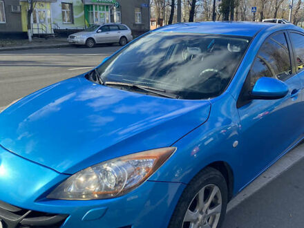 Синій Мазда 3, об'ємом двигуна 2 л та пробігом 147 тис. км за 8000 $, фото 1 на Automoto.ua