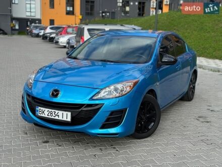 Синій Мазда 3, об'ємом двигуна 1.6 л та пробігом 206 тис. км за 7200 $, фото 1 на Automoto.ua