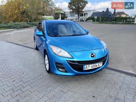 Мазда 3 2010 в Снятине на Automoto.ua Синий Мазда 3, объемом двигателя 1.6 л и пробегом 195 тыс. км за 7200 $, фото 1 на Automoto.ua