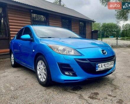 Синий Мазда 3, объемом двигателя 1.6 л и пробегом 148 тыс. км за 9300 $, фото 1 на Automoto.ua