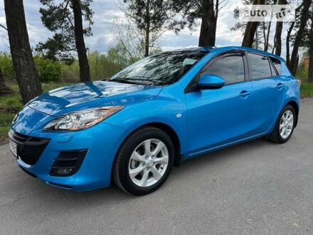 Синий Мазда 3, объемом двигателя 1.6 л и пробегом 142 тыс. км за 9800 $, фото 1 на Automoto.ua