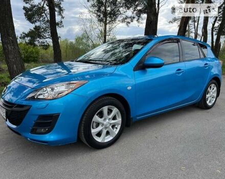 Синий Мазда 3, объемом двигателя 1.6 л и пробегом 142 тыс. км за 9800 $, фото 1 на Automoto.ua