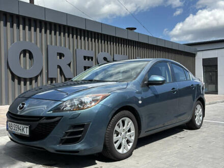 Синий Мазда 3, объемом двигателя 1.6 л и пробегом 145 тыс. км за 8750 $, фото 1 на Automoto.ua