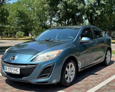 Синий Мазда 3, объемом двигателя 2 л и пробегом 255 тыс. км за 7300 $, фото 1 на Automoto.ua