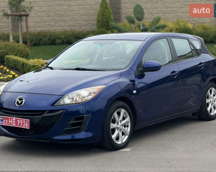 Синий Мазда 3, объемом двигателя 2 л и пробегом 230 тыс. км за 7700 $, фото 1 на Automoto.ua