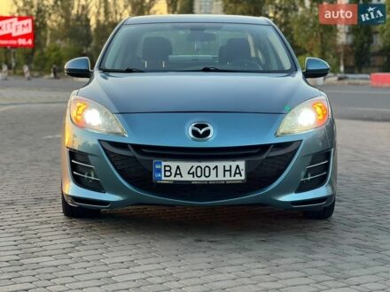 Синий Мазда 3, объемом двигателя 2 л и пробегом 250 тыс. км за 5990 $, фото 1 на Automoto.ua