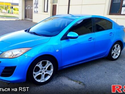 Синий Мазда 3, объемом двигателя 1.6 л и пробегом 231 тыс. км за 6400 $, фото 1 на Automoto.ua
