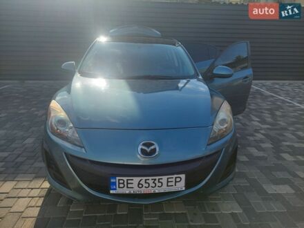 Синий Мазда 3, объемом двигателя 2 л и пробегом 190 тыс. км за 7200 $, фото 1 на Automoto.ua
