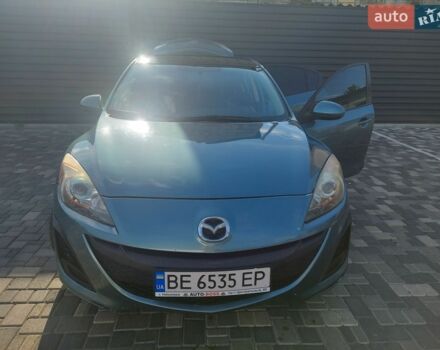 Синий Мазда 3, объемом двигателя 2 л и пробегом 190 тыс. км за 7200 $, фото 1 на Automoto.ua