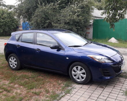 Синий Мазда 3, объемом двигателя 1.6 л и пробегом 97 тыс. км за 9300 $, фото 1 на Automoto.ua