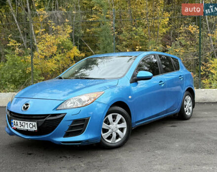 Синий Мазда 3, объемом двигателя 1.6 л и пробегом 227 тыс. км за 7500 $, фото 1 на Automoto.ua