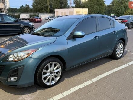Синий Мазда 3, объемом двигателя 2.49 л и пробегом 240 тыс. км за 6800 $, фото 1 на Automoto.ua