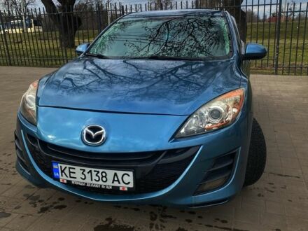 Синий Мазда 3, объемом двигателя 1.6 л и пробегом 244 тыс. км за 5700 $, фото 1 на Automoto.ua