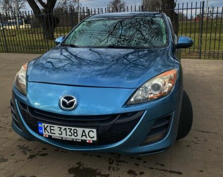 Синий Мазда 3, объемом двигателя 1.6 л и пробегом 244 тыс. км за 5700 $, фото 1 на Automoto.ua