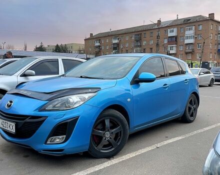 Синий Мазда 3, объемом двигателя 2.2 л и пробегом 190 тыс. км за 6650 $, фото 1 на Automoto.ua